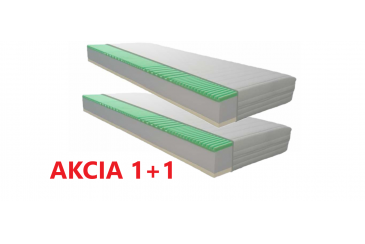 Obrázok pre Matrac Orthopedic MEMORY PLUS 1+1 + darček 1 x chránič matraca