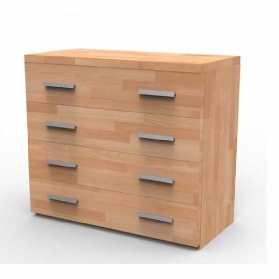 Obrázok pre Masívna komoda N4Z, BUK morenie orech